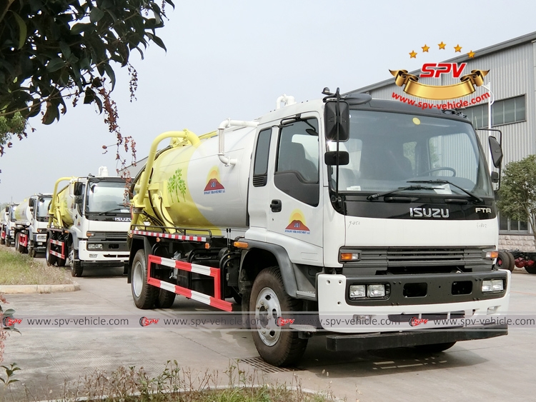 8,000 Litres Sewer Vacuum Truck ISUZU - Bulk Photos 8,000 Litres Sewer Vacuum Truck ISUZU - Bulk Photos